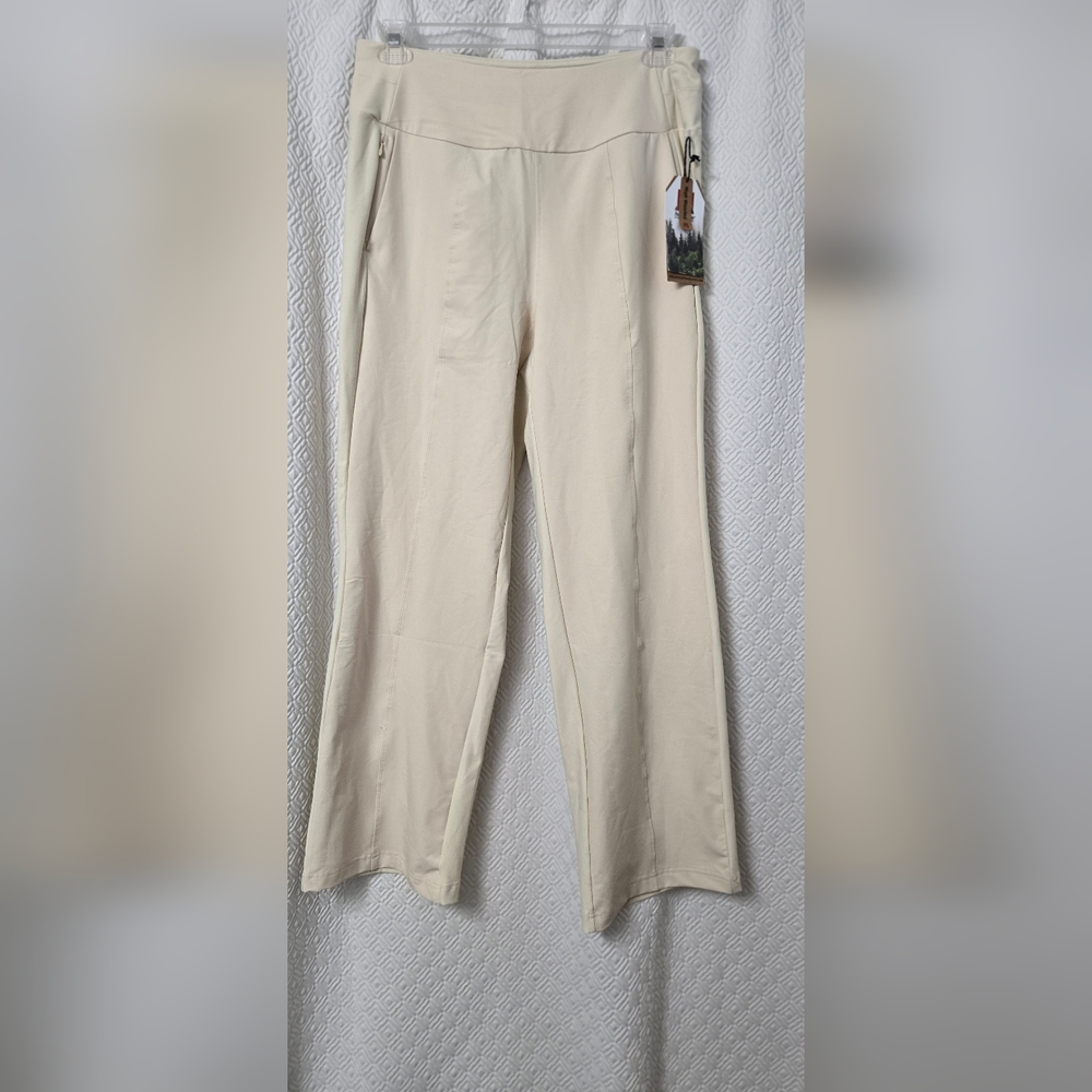 Avalanche Women's Cream Straight Leg Pants
